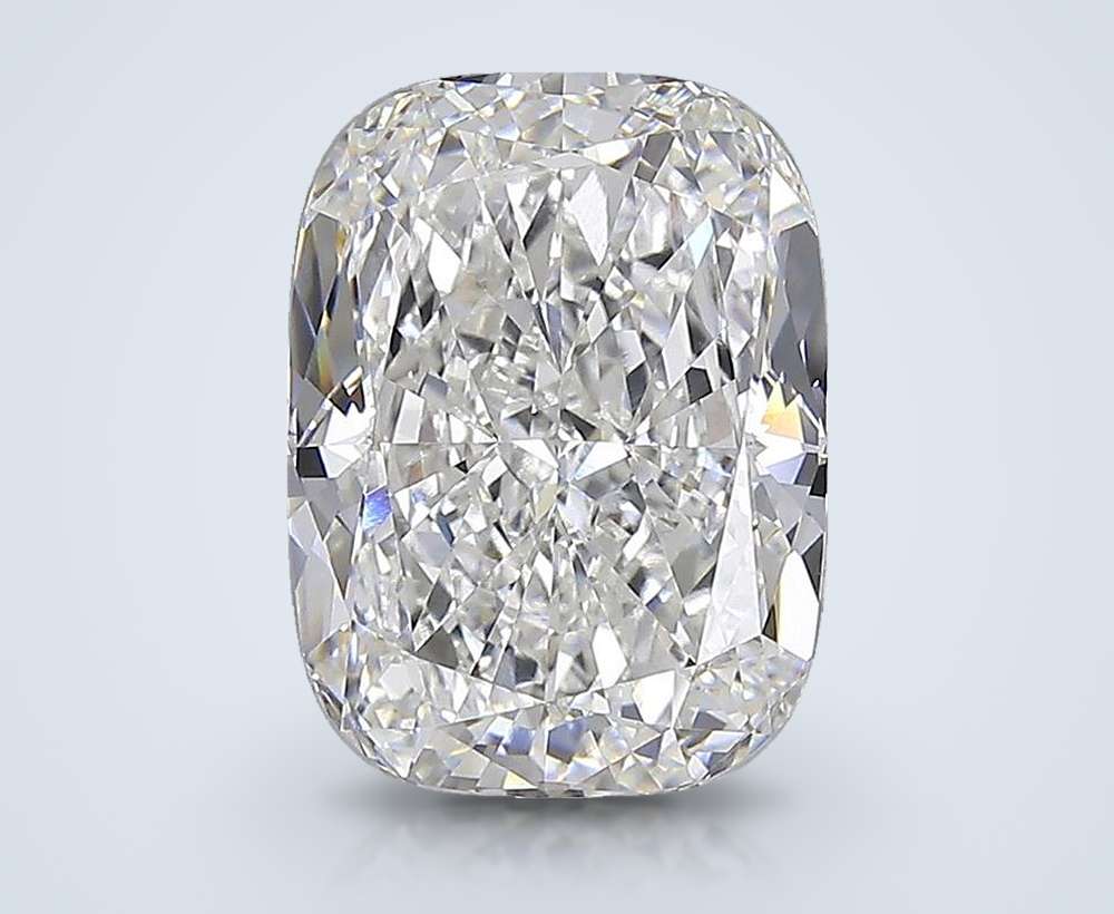 15.03ct F VVS2 Very Good Cut Cushion Lab Grown Diamond