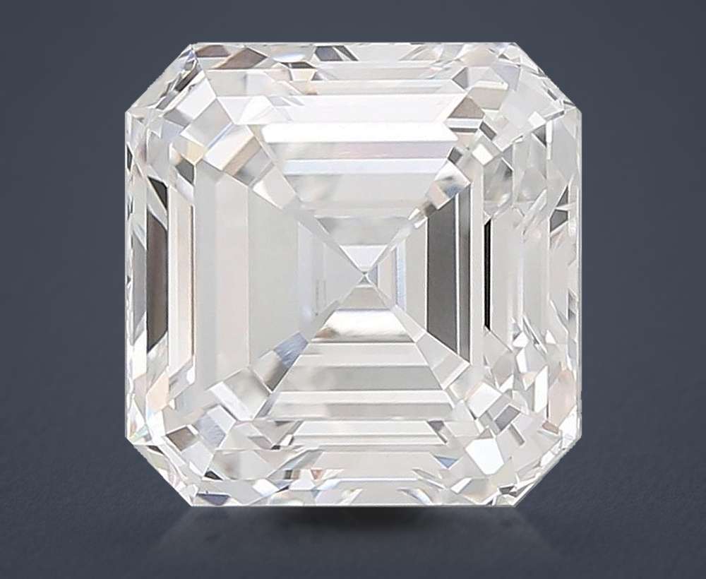 20.11ct E VVS1 Rare Carat Ideal Cut Asscher Lab Grown Diamond
