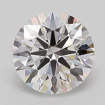 1.54ct D VVS2 Rare Carat Ideal Cut Round Lab Grown Diamond