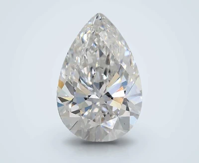 2.03ct D VS1 Rare Carat Ideal Cut Pear Lab Grown Diamond