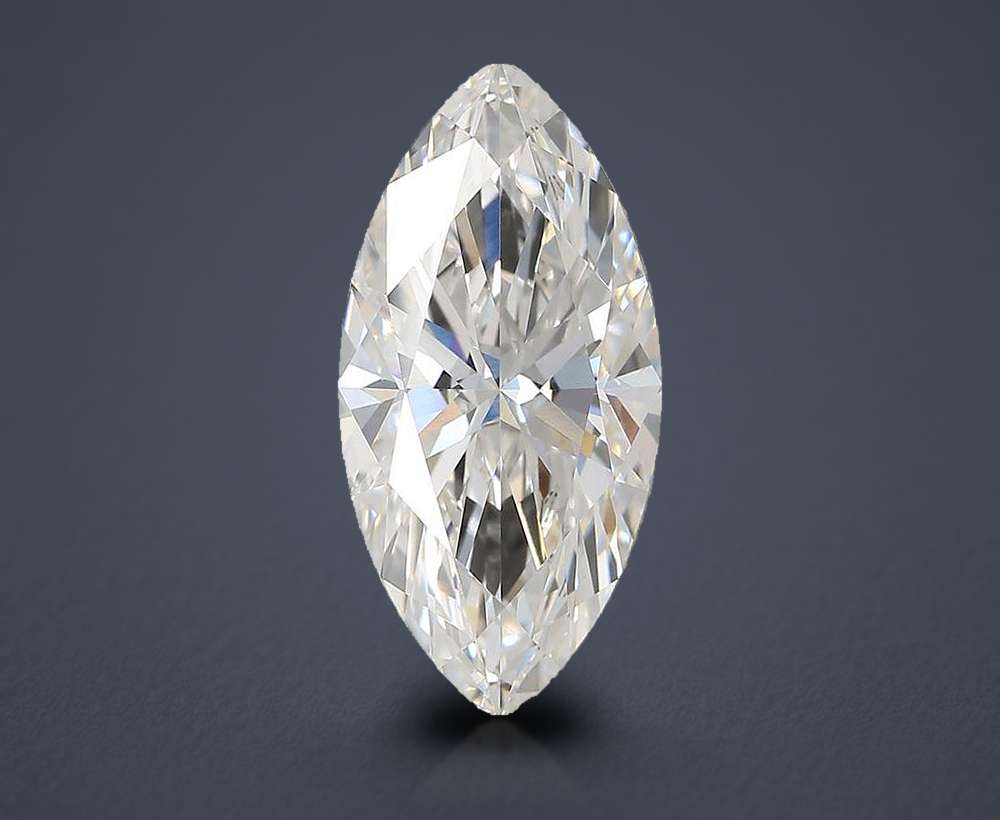 4.29ct E VVS2 Rare Carat Ideal Cut Marquise Lab Grown Diamond