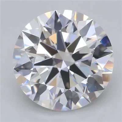 4.06ct F VS1 Rare Carat Ideal Cut Round Lab Grown Diamond
