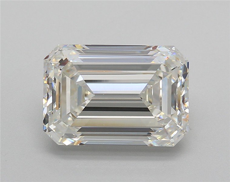 4.01ct G VS1 Rare Carat Ideal Cut Emerald Lab Grown Diamond