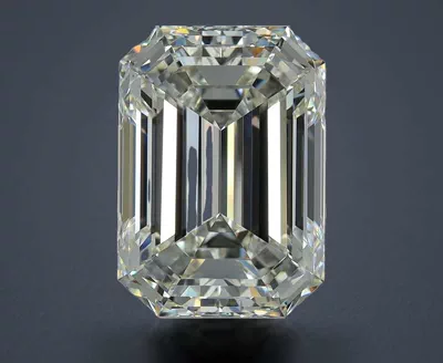 7.02ct J VVS1 Rare Carat Ideal Cut Emerald Diamond
