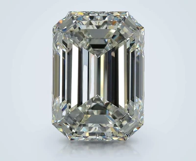 7.02ct J VVS1 Rare Carat Ideal Cut Emerald Diamond
