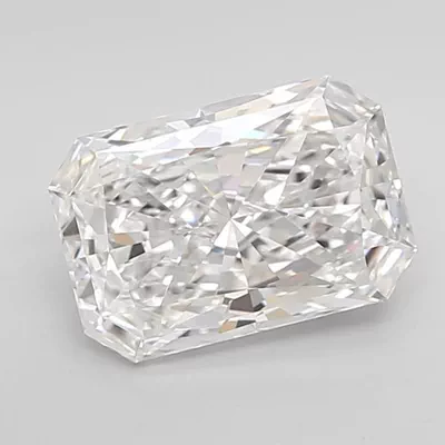 1.92ct D VVS2 Rare Carat Ideal Cut Radiant Lab Grown Diamond