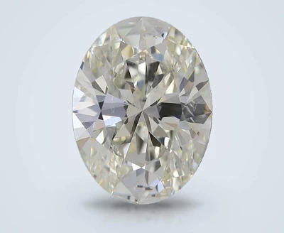 3.01ct J SI1 Rare Carat Ideal Cut Oval Diamond
