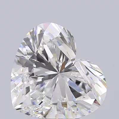 5.27ct E VS1 Rare Carat Ideal Cut Heart Lab Grown Diamond