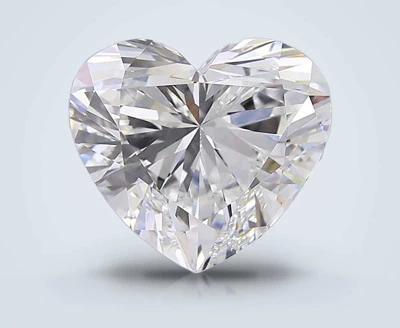 5.27ct E VS1 Rare Carat Ideal Cut Heart Lab Grown Diamond