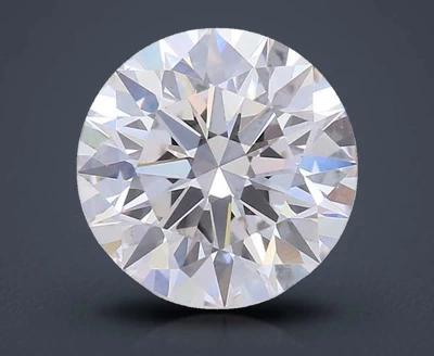 1.37ct H VS1 Rare Carat Ideal Cut Round Lab Grown Diamond