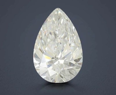3.09ct E VS2 Rare Carat Ideal Cut Pear Lab Grown Diamond