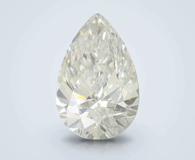 3.09ct E VS2 Rare Carat Ideal Cut Pear Lab Grown Diamond