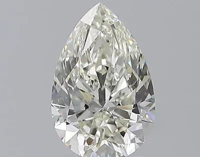 2.02ct K SI1 Rare Carat Ideal Cut Pear Diamond