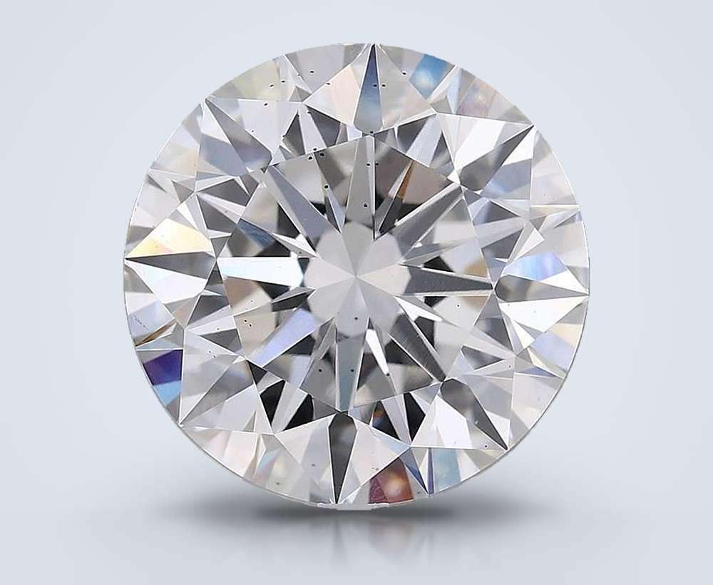 4.03ct E SI1 Rare Carat Ideal Cut Round Lab Grown Diamond