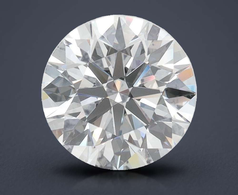 2.07ct E FL Rare Carat Ideal Cut Round Lab Grown Diamond