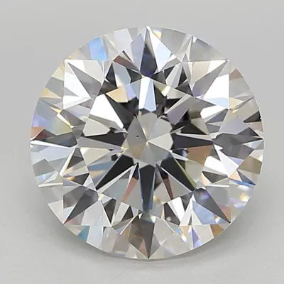 5.03ct G VS1 Rare Carat Ideal Cut Round Lab Grown Diamond