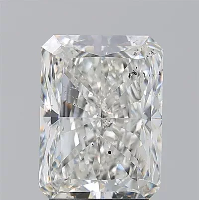 3.01ct I SI2 Rare Carat Ideal Cut Radiant Diamond