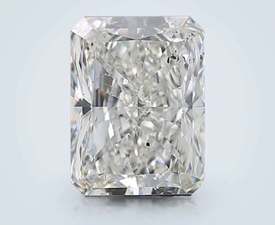3.01ct I SI2 Rare Carat Ideal Cut Radiant Diamond