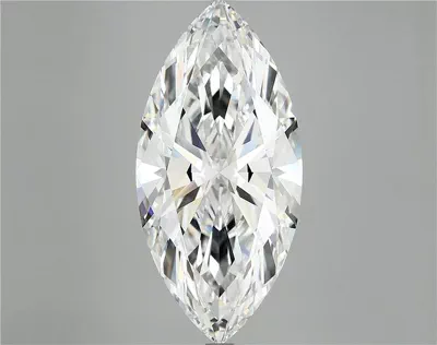 9.60ct F VVS2 Rare Carat Ideal Cut Marquise Lab Grown Diamond