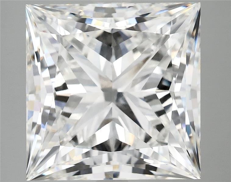 10.13ct F VVS2 Rare Carat Ideal Cut Princess Lab Grown Diamond