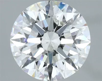 2.51ct I SI2 Rare Carat Ideal Cut Round Diamond
