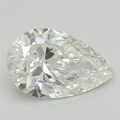 1.08ct F VS1 Rare Carat Ideal Cut Pear Lab Grown Diamond