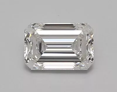 0.83ct E VVS2 Rare Carat Ideal Cut Emerald Lab Grown Diamond