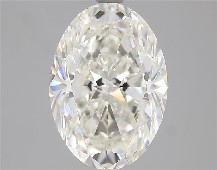3.70ct J SI1 Rare Carat Ideal Cut Oval Diamond