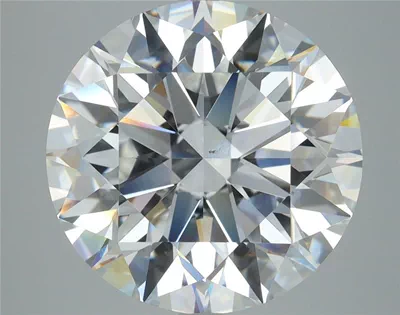 6.57ct E VS2 Rare Carat Ideal Cut Round Diamond