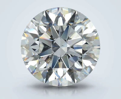 6.57ct E VS2 Rare Carat Ideal Cut Round Diamond