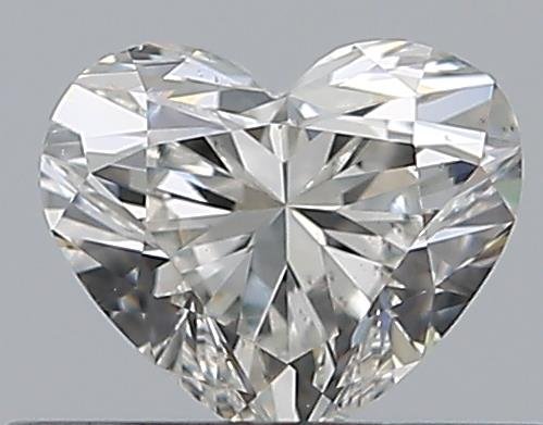 0.40ct H SI1 Rare Carat Ideal Cut Heart Diamond