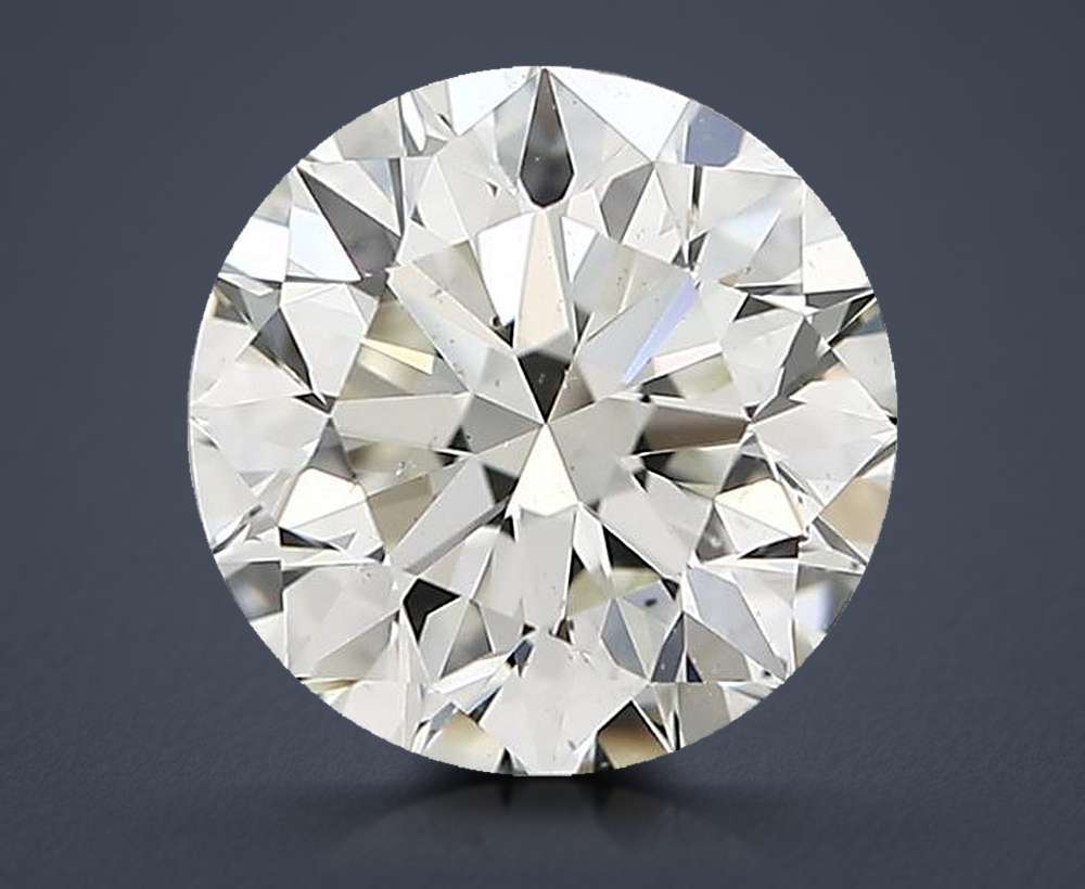 2.80ct J SI1 Excellent Cut Round Diamond