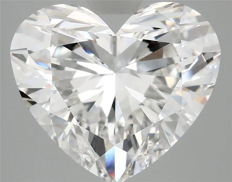 6.00ct E VVS2 Rare Carat Ideal Cut Heart Lab Grown Diamond
