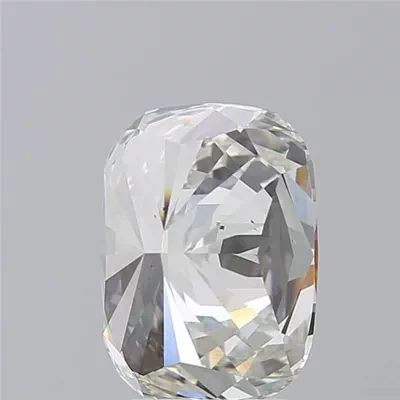 5.06ct F VS2 Rare Carat Ideal Cut Cushion Diamond