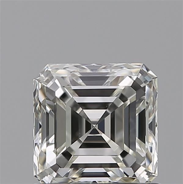 0.80ct I VS1 Rare Carat Ideal Cut Asscher Diamond