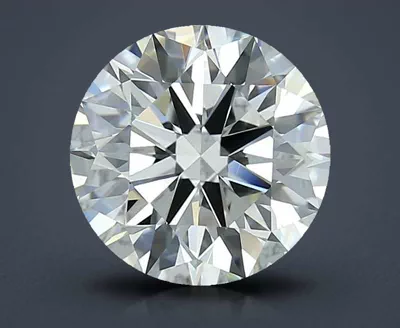 3.21ct H VVS1 Rare Carat Ideal Cut Round Diamond