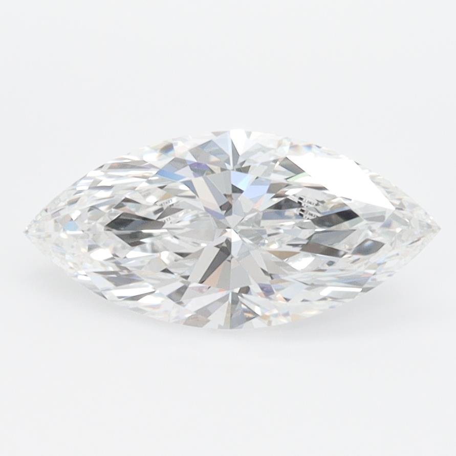 1.09ct D IF Rare Carat Ideal Cut Marquise Lab Grown Diamond
