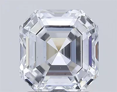 1.88ct F VS2 Rare Carat Ideal Cut Asscher Lab Grown Diamond
