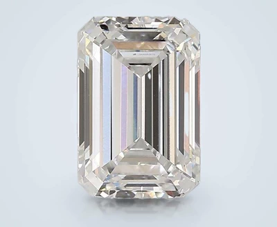 3.08ct F VS1 Rare Carat Ideal Cut Emerald Lab Grown Diamond