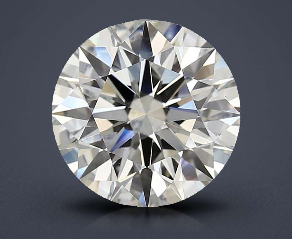 2.56ct I VS2 Rare Carat Ideal Cut Round Diamond