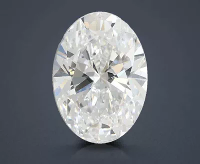 1.58ct D VVS1 Rare Carat Ideal Cut Oval Lab Grown Diamond