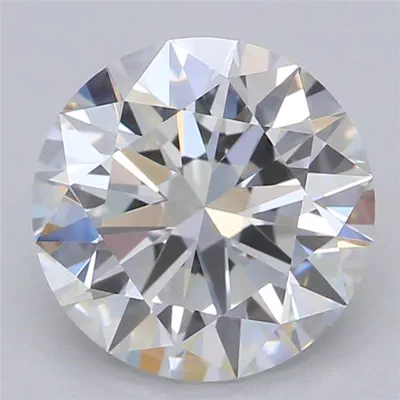 1.58ct D VVS2 Rare Carat Ideal Cut Round Lab Grown Diamond
