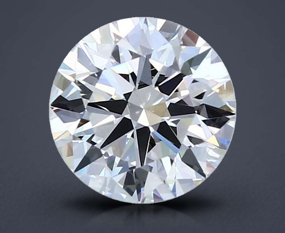2.03ct E VVS1 Rare Carat Ideal Cut Round Diamond