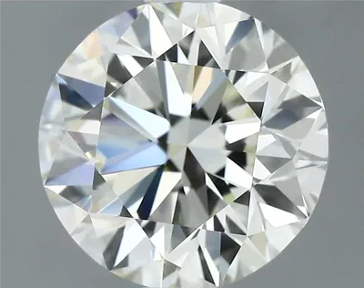1.34ct J IF Ideal Cut Round Diamond