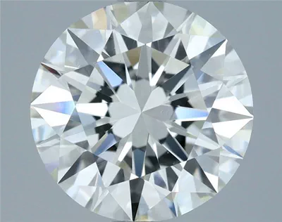 2.51ct H VS2 Rare Carat Ideal Cut Round Diamond