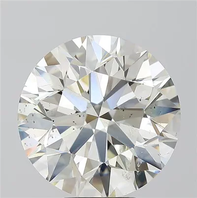 7.02ct K SI1 Excellent Cut Round Diamond