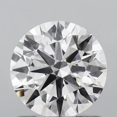 1.36ct E SI1 Rare Carat Ideal Cut Round Lab Grown Diamond