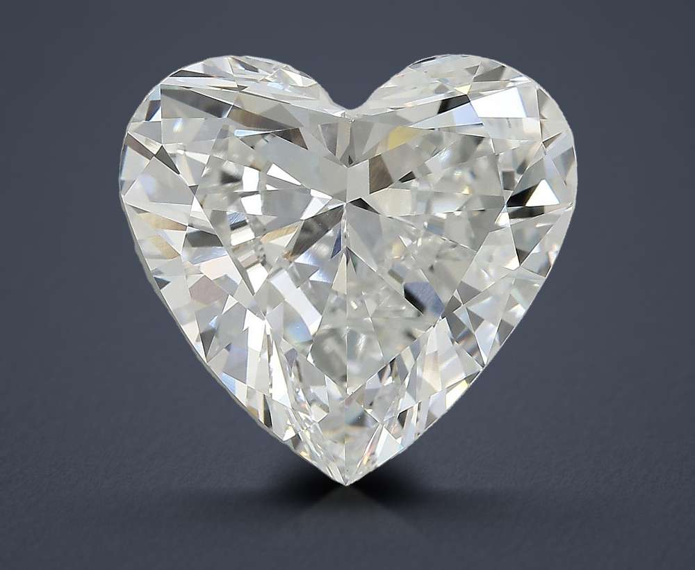 10.57ct F VVS2 Good Cut Heart Lab Grown Diamond