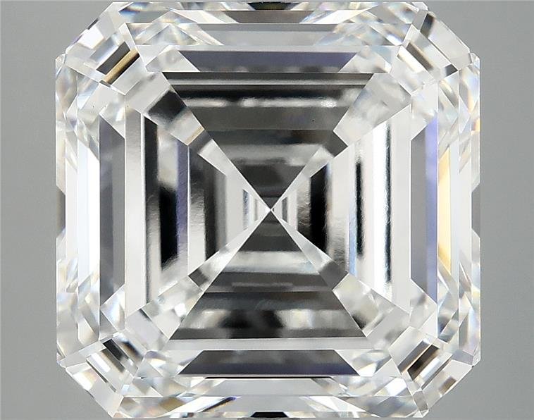 10.25ct E VVS2 Rare Carat Ideal Cut Asscher Lab Grown Diamond
