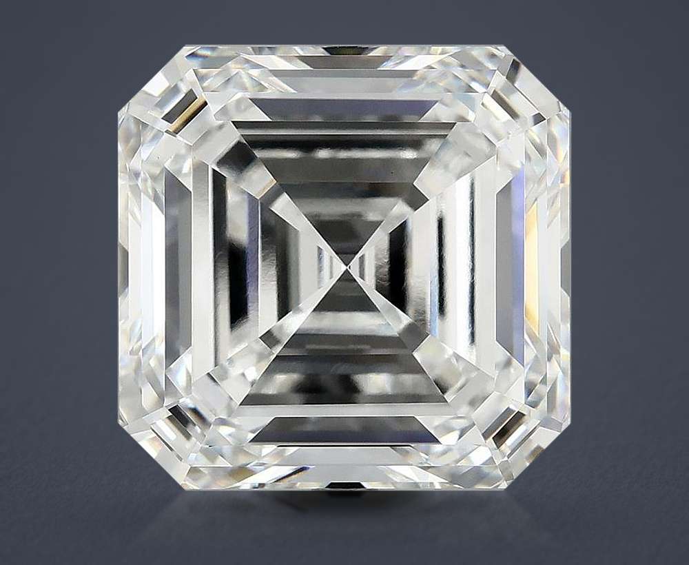 10.25ct E VVS2 Rare Carat Ideal Cut Asscher Lab Grown Diamond